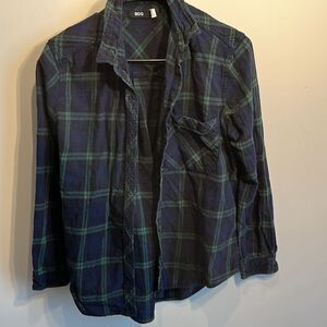 BDG Urban Outfitters Women’s Flannel Size M Plaid Button Down